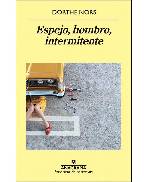 Espejo, hombro, intermitente