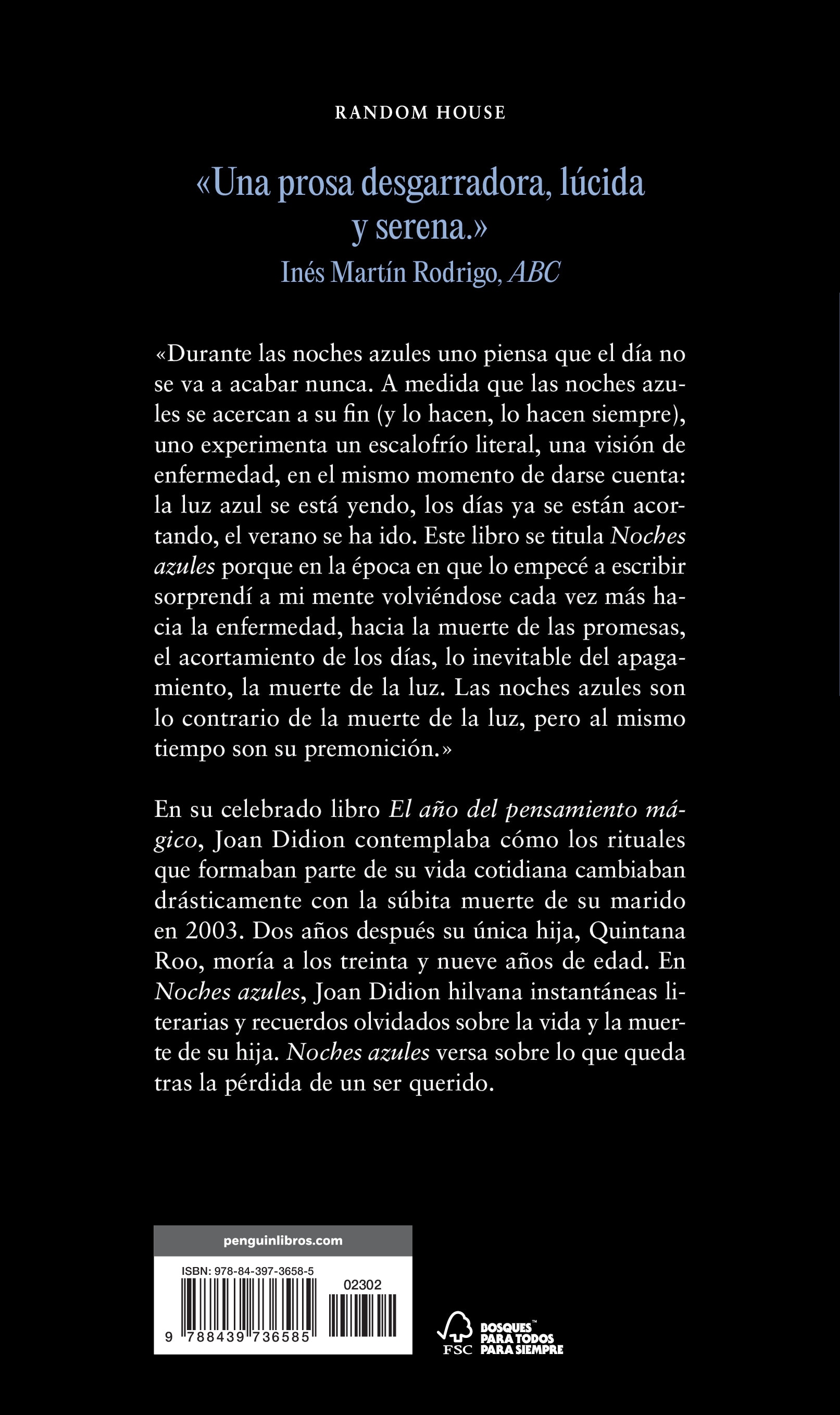 Noches azules(Tapa blanda) 2