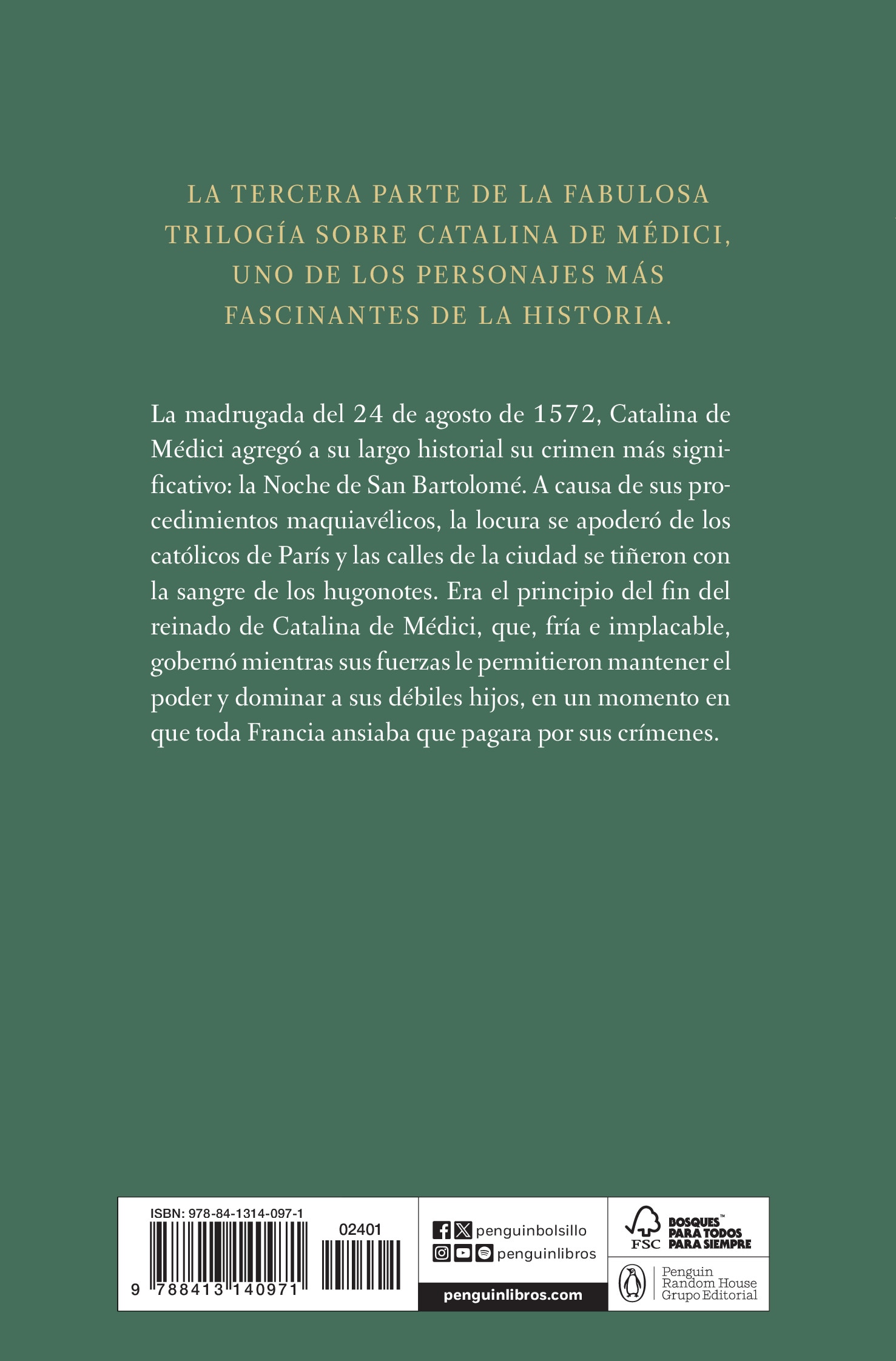 La reina Jezabel (Trilogía de los Médici 3) (Bolso) (Capa mole) 2