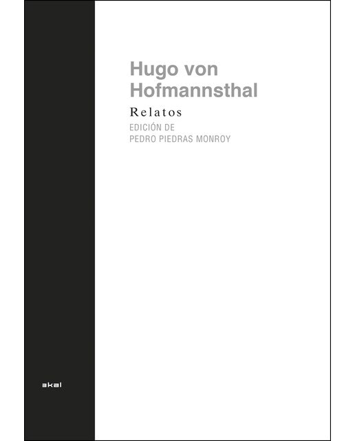 Imagen 1 de Relatos de Hofmannsthal  (Tapa dura)