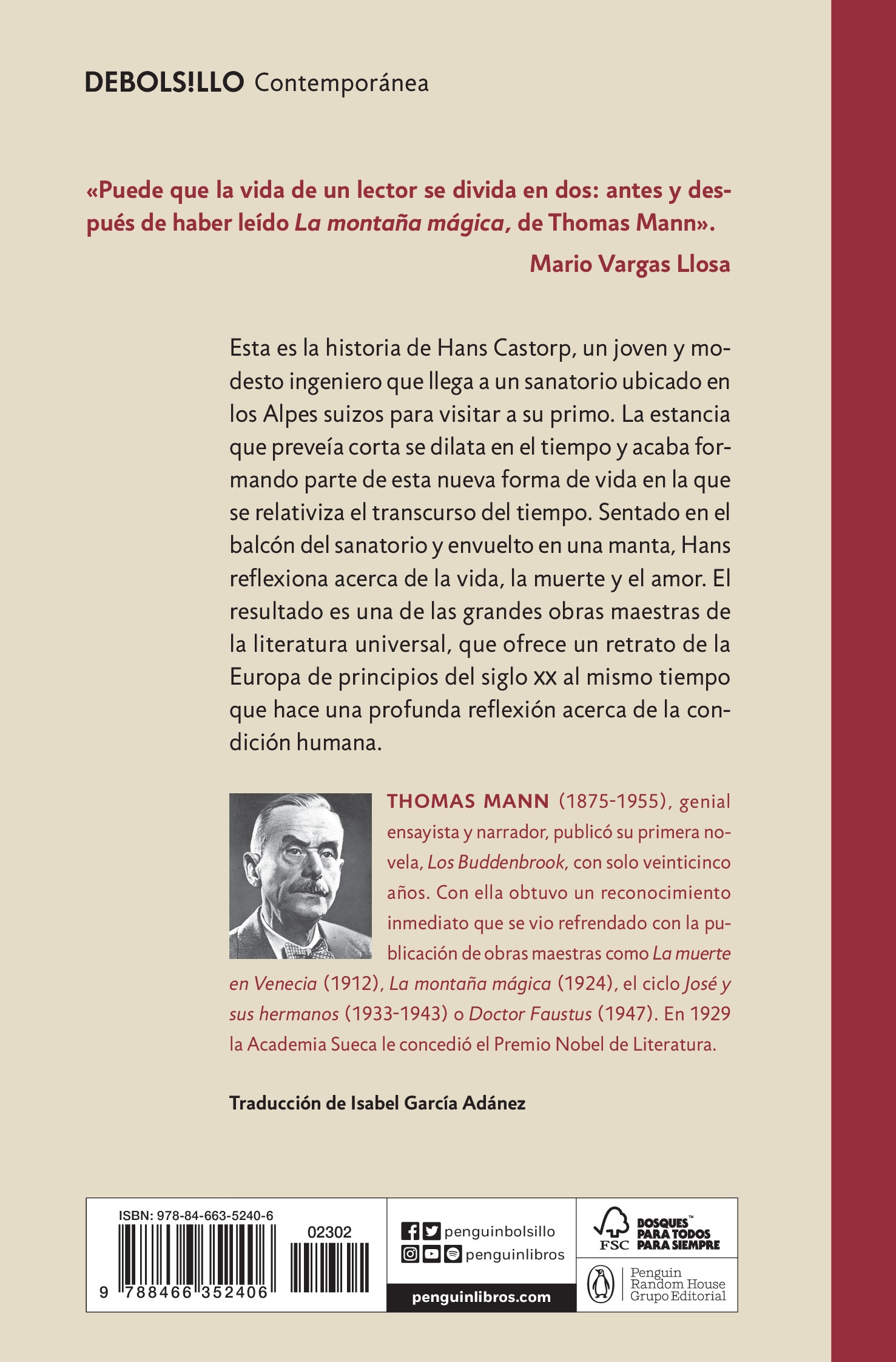 La montaña mágica(Bolsillo) (Tapa blanda) 2