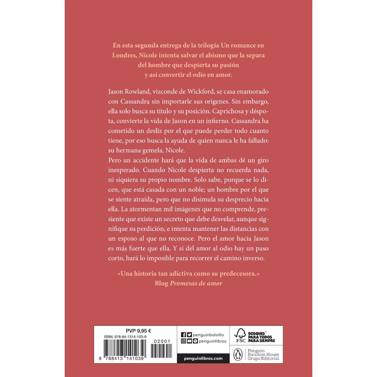 Ódiame de día, ámame de noche (Un romance en Londres 2) (Bolso) (Capa mole) 2