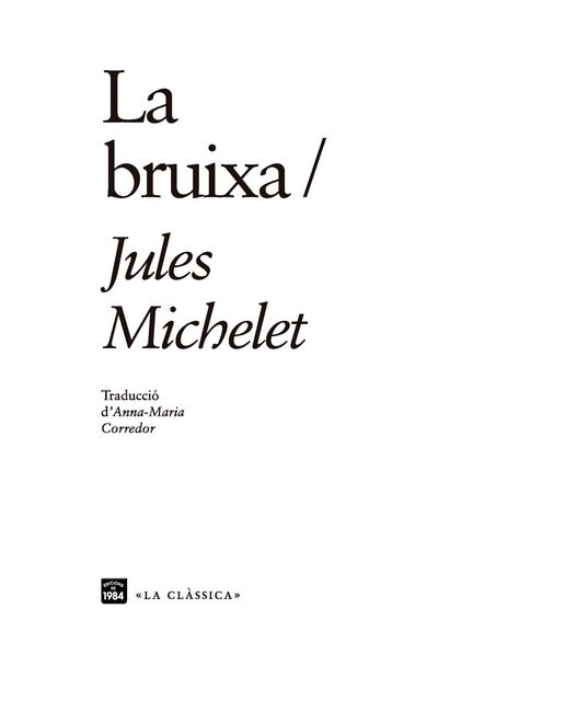 Imagen 0 de La bruixa (Tapa blanda)