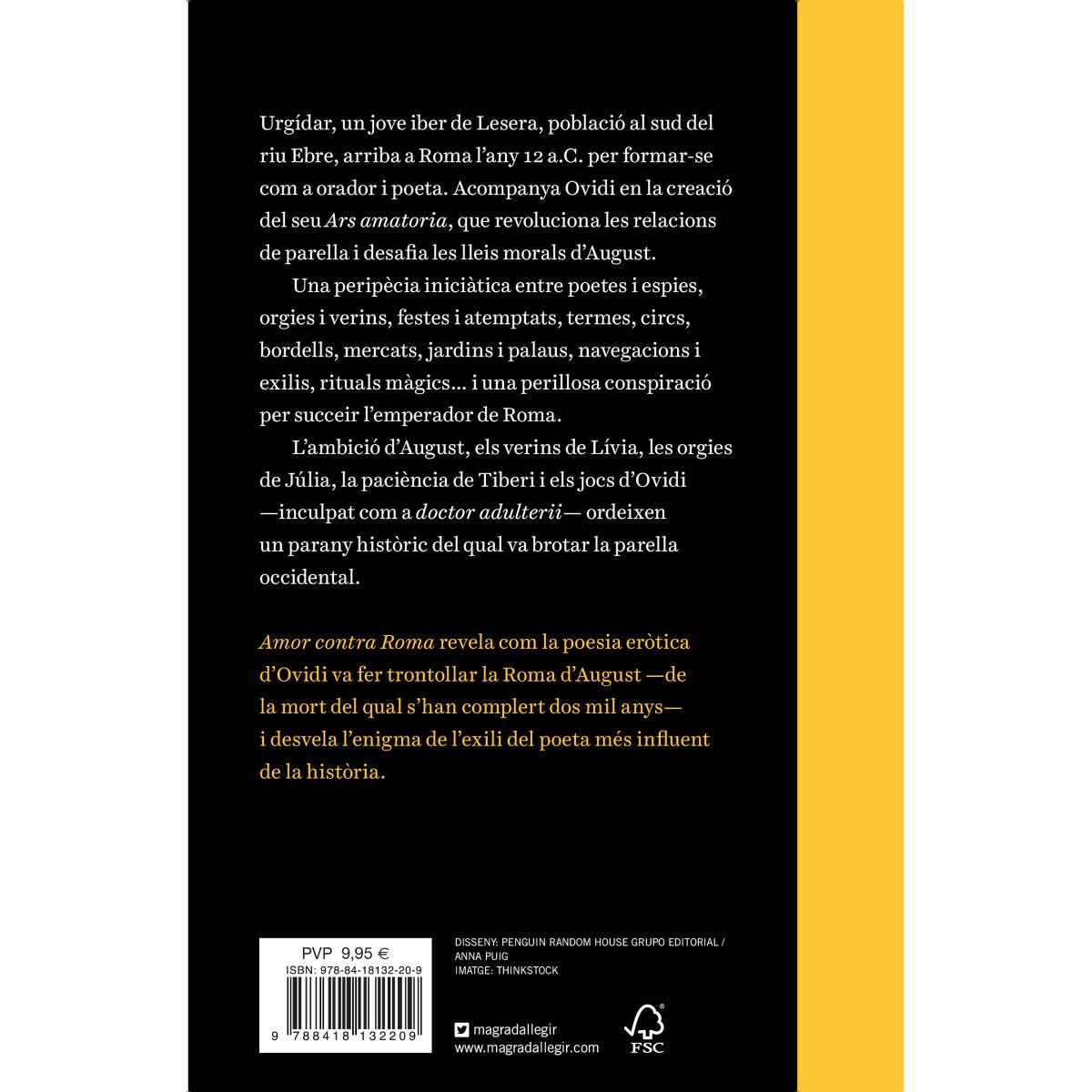 Amor contra Roma (edició en català) (Bolso) (Capa mole) 2