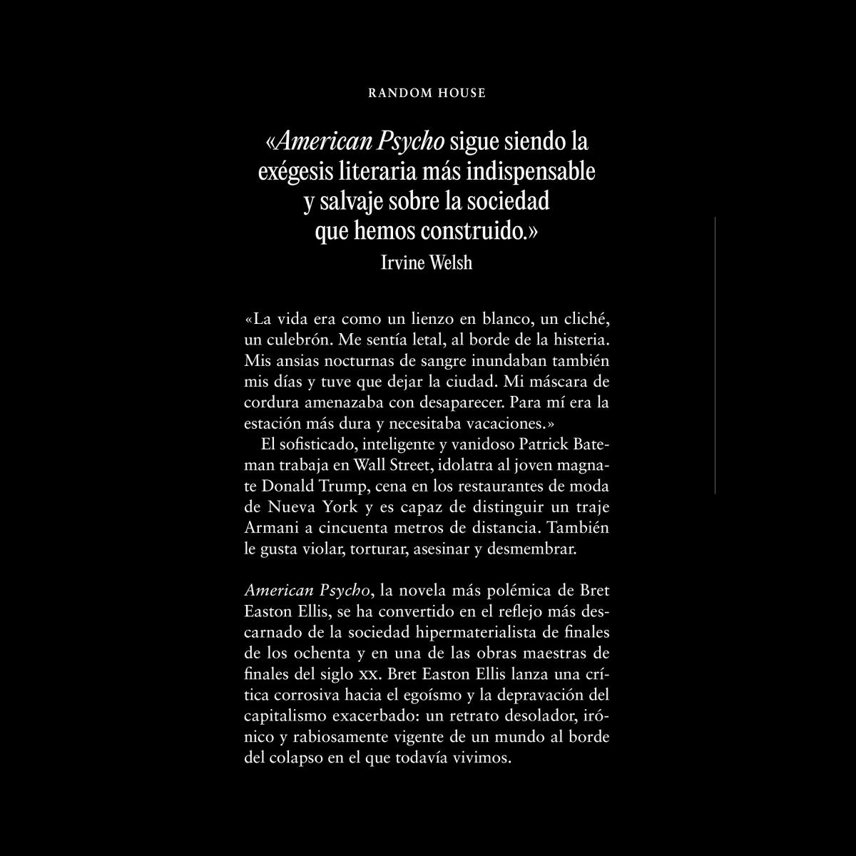 American Psycho (Tapa blanda) 2