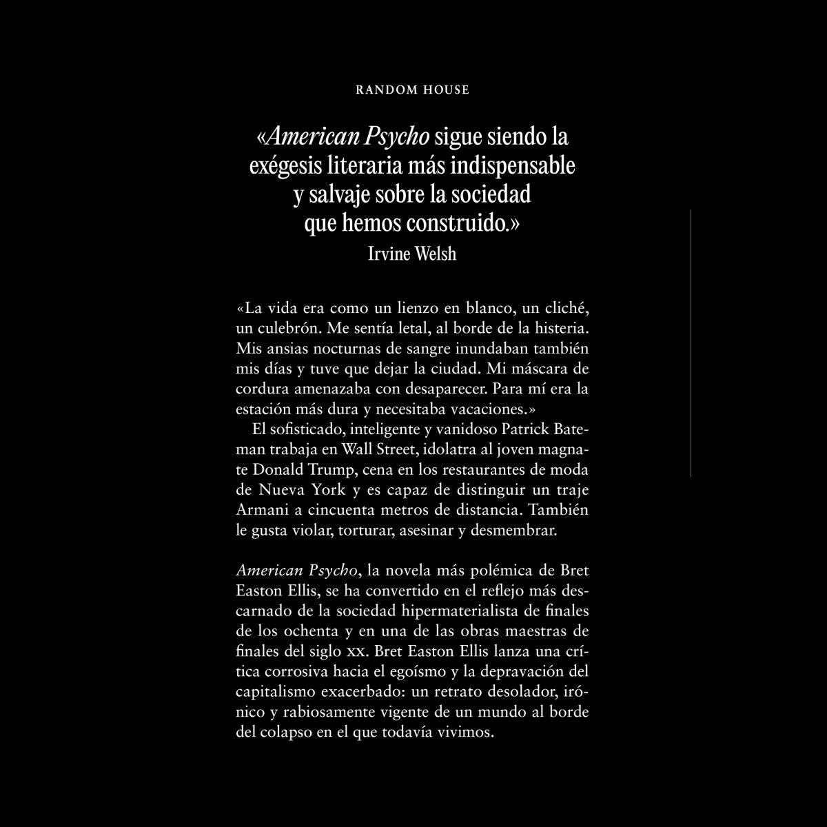 American Psycho (Capa mole) 2