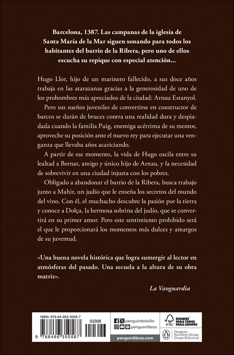 Los herederos de la tierra (La catedral del mar 2) (Bolsillo) (Tapa blanda) 2
