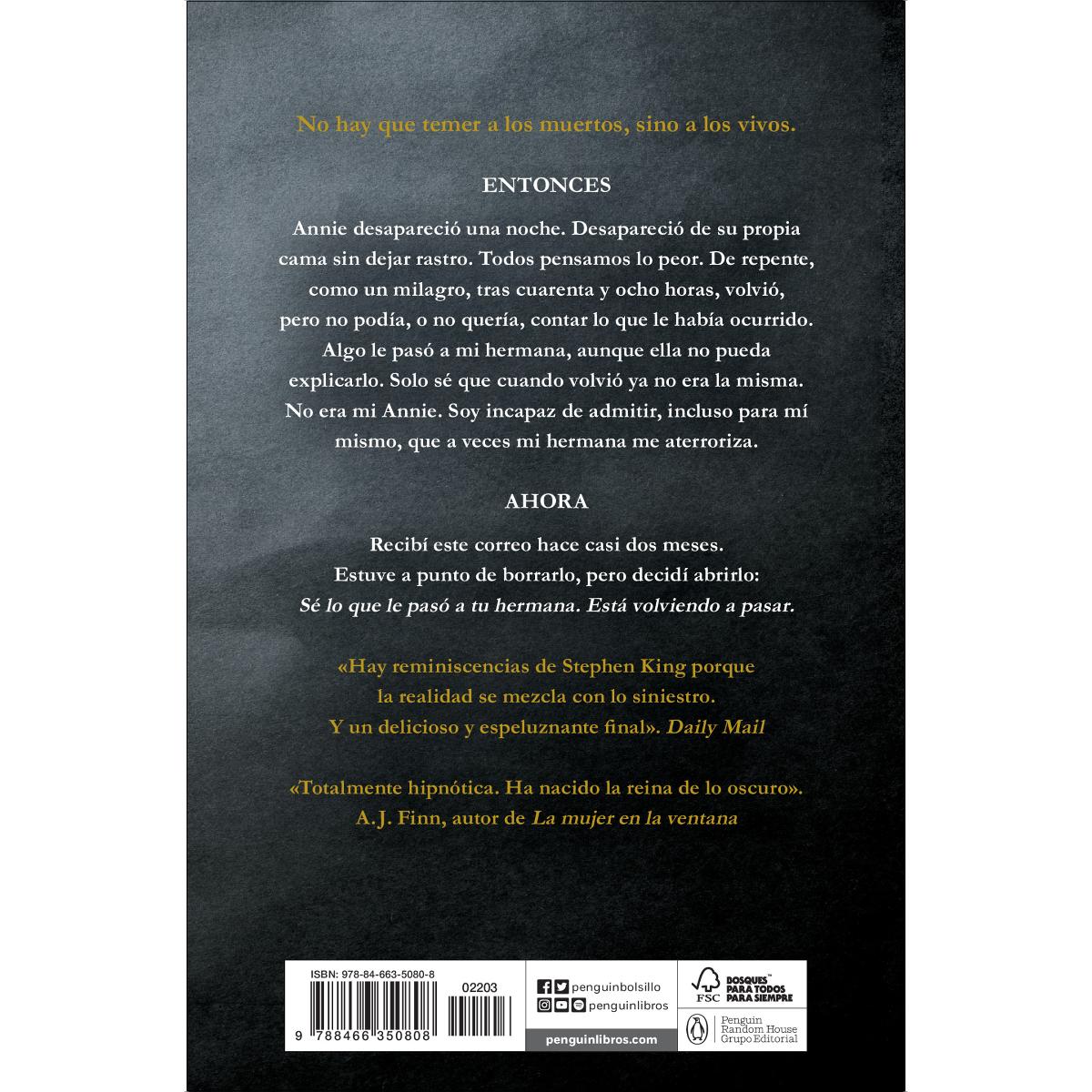 La desaparición de Annie Thorne  (Bolsillo) (Tapa blanda) 2