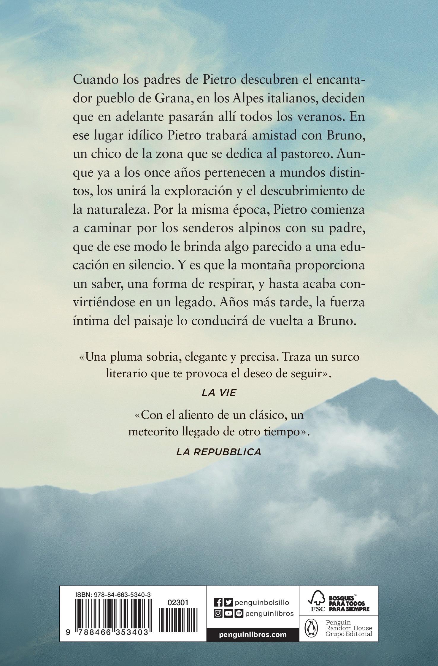 Las ocho montañas (Bolsillo) (Tapa blanda) 2