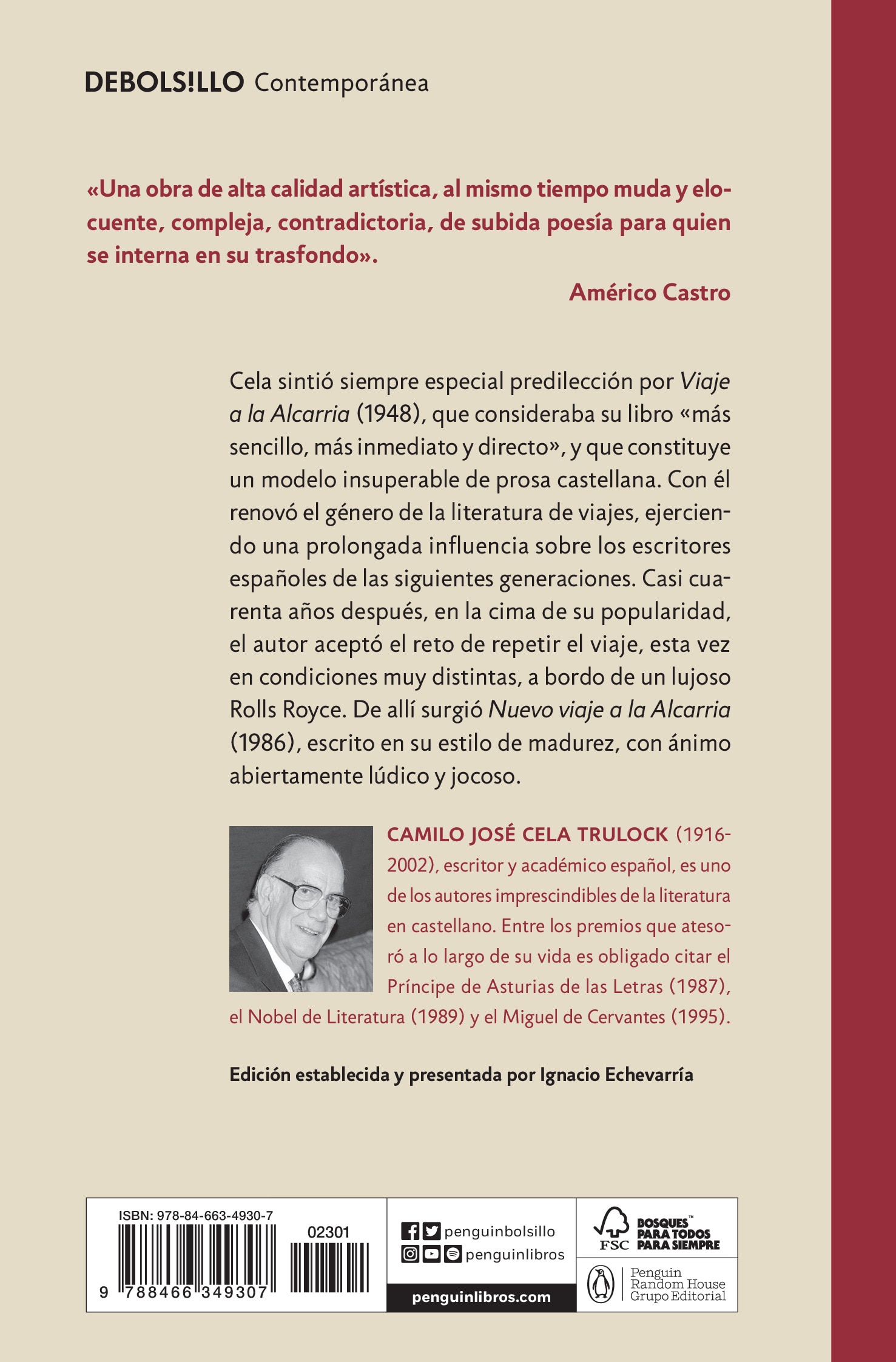 Viaje a la Alcarria seguido de Nuevo viaje a La Alcarria (Bolsillo) (Tapa blanda) 2