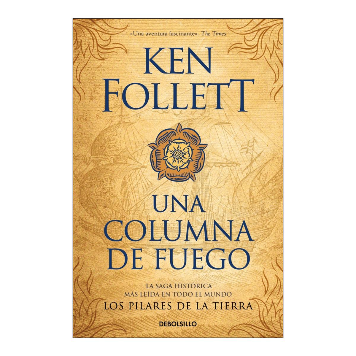 Imagen 0 de Una columna de fuego (saga los pilares de la tierra 3)
