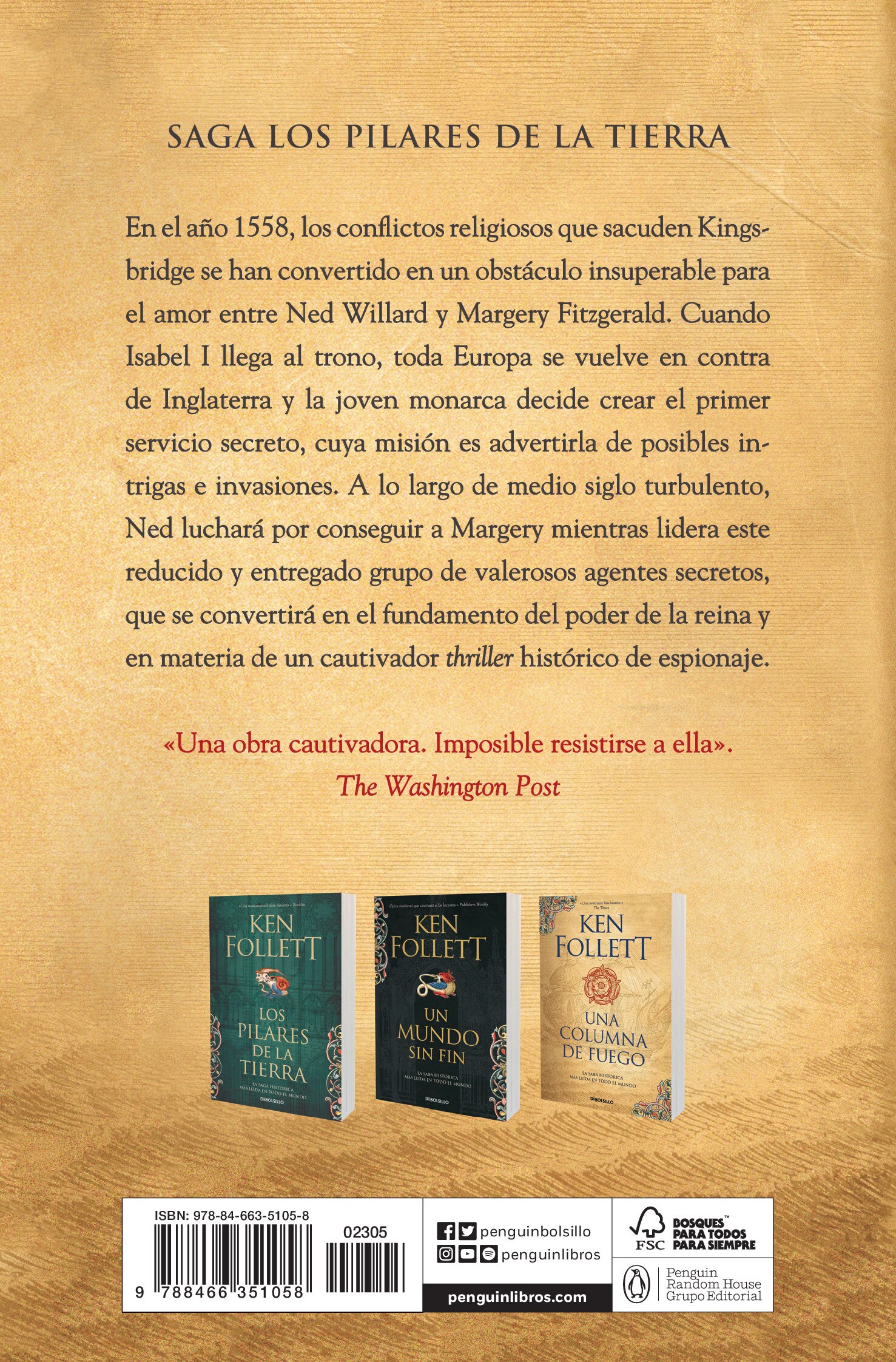 Una columna de fuego (saga los pilares de la tierra 3) 2