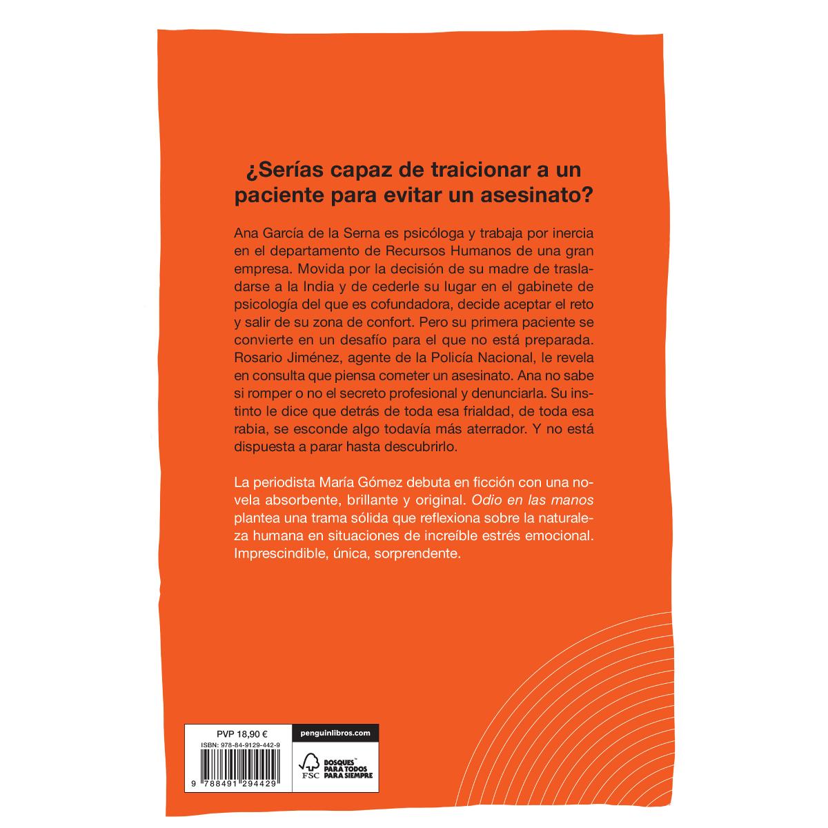 Imagen 2 de Odio en las manos (Tapa blanda)