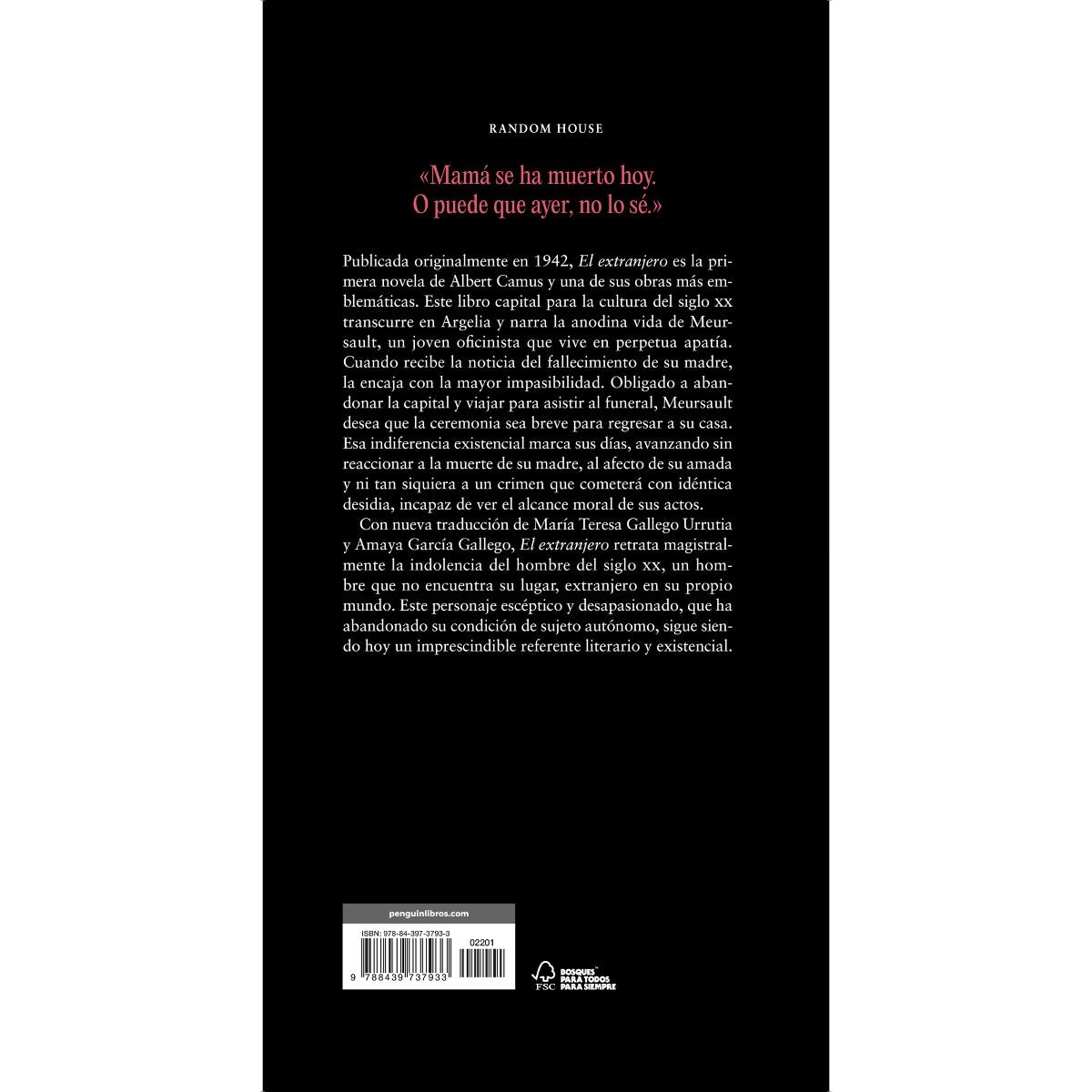 El extranjero(Tapa dura) 2