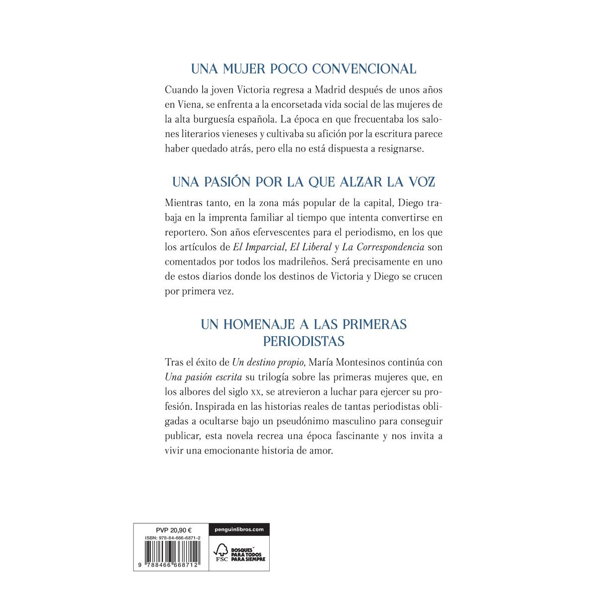 Una pasión escrita (Tapa dura) 2