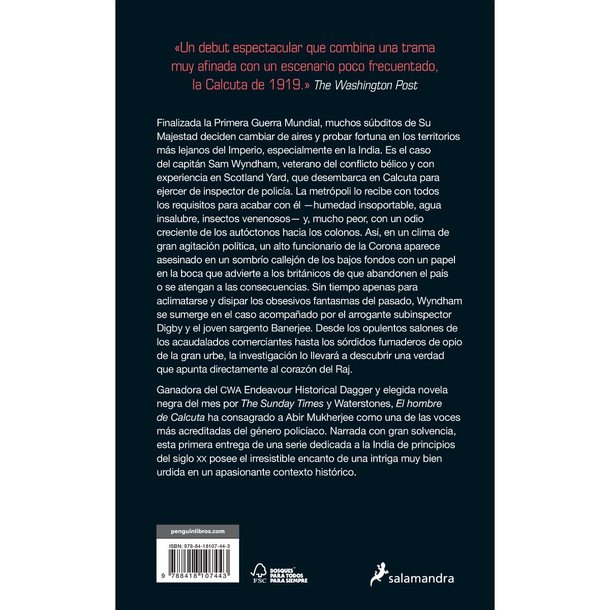 El hombre de Calcuta (Los casos del capitán Sam Wyndham 1) (Capa mole) 2