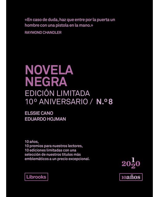 Imagen 0 de Novela negra. Edición limitada 10º aniversario n.° 8  (Tapa blanda con solapas)