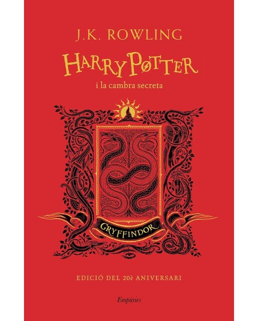 Imagen 0 de Harry Potter i la cambra secreta (Harry Potter, 2) Gryffindor. Edició del 20è aniversari (Tapa dura)