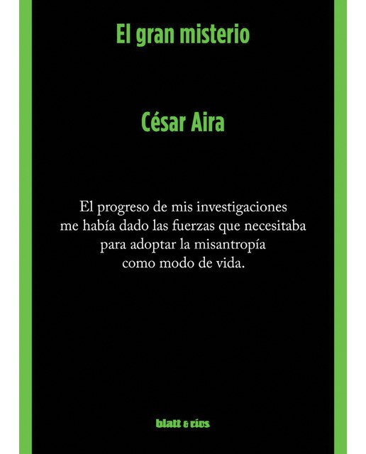 Imagen 0 de El gran misterio (Tapa blanda)