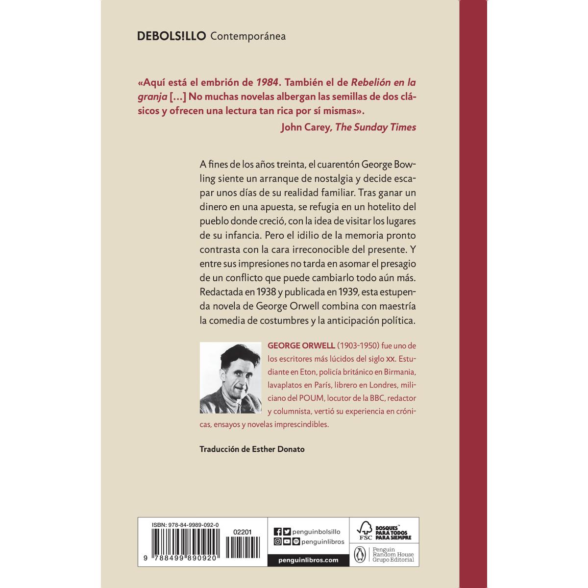 Subir a respirar (edición definitiva avalada por The Orwell Estate) (Capa mole) 2