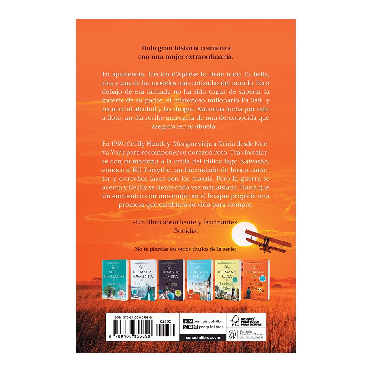 La hermana sol (las siete hermanas 6): La historia de electra(Tapa blanda) 2