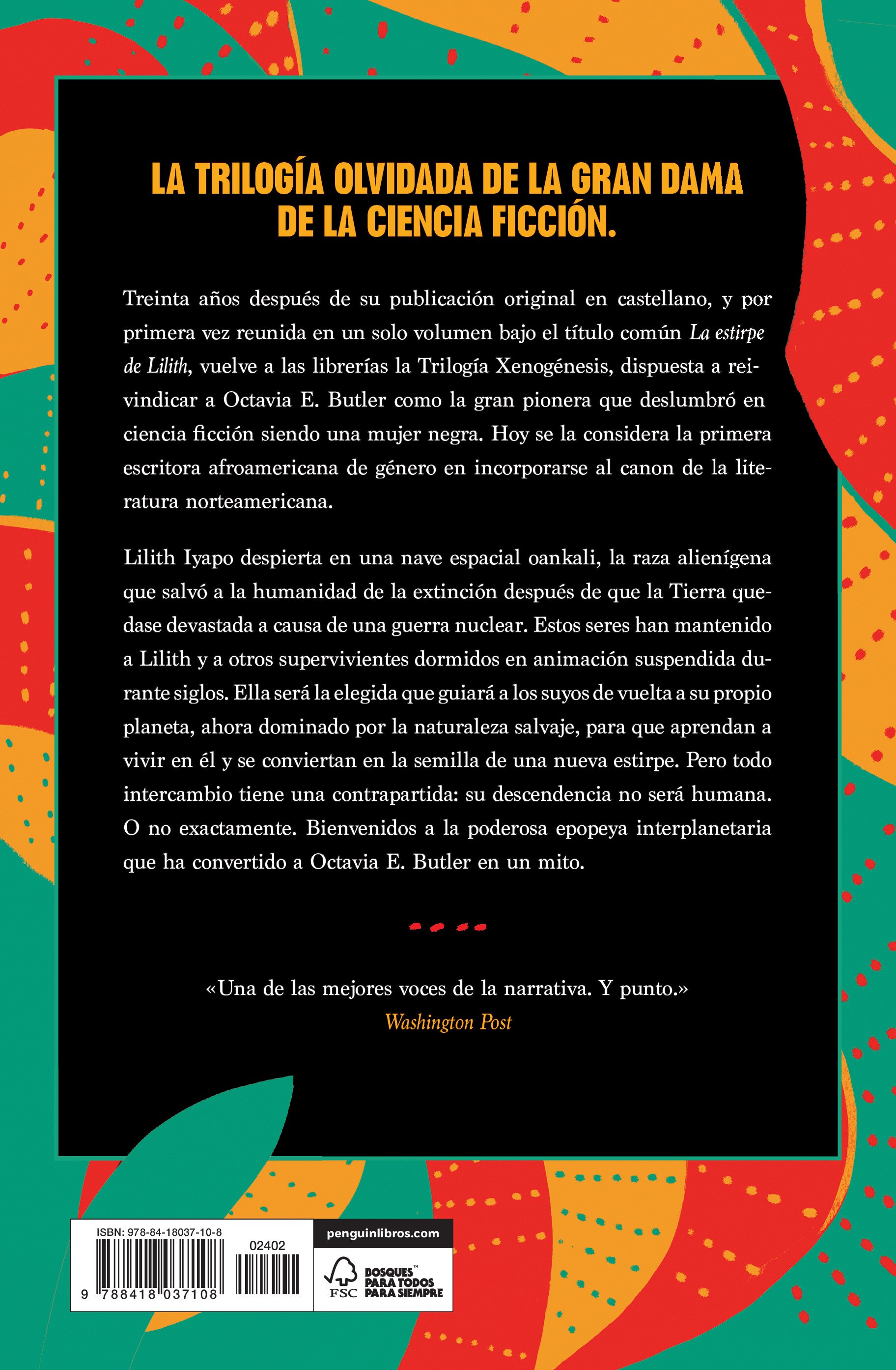 La estirpe de Lilith (Trilogía Xenogénesis) (Tapa dura) 2