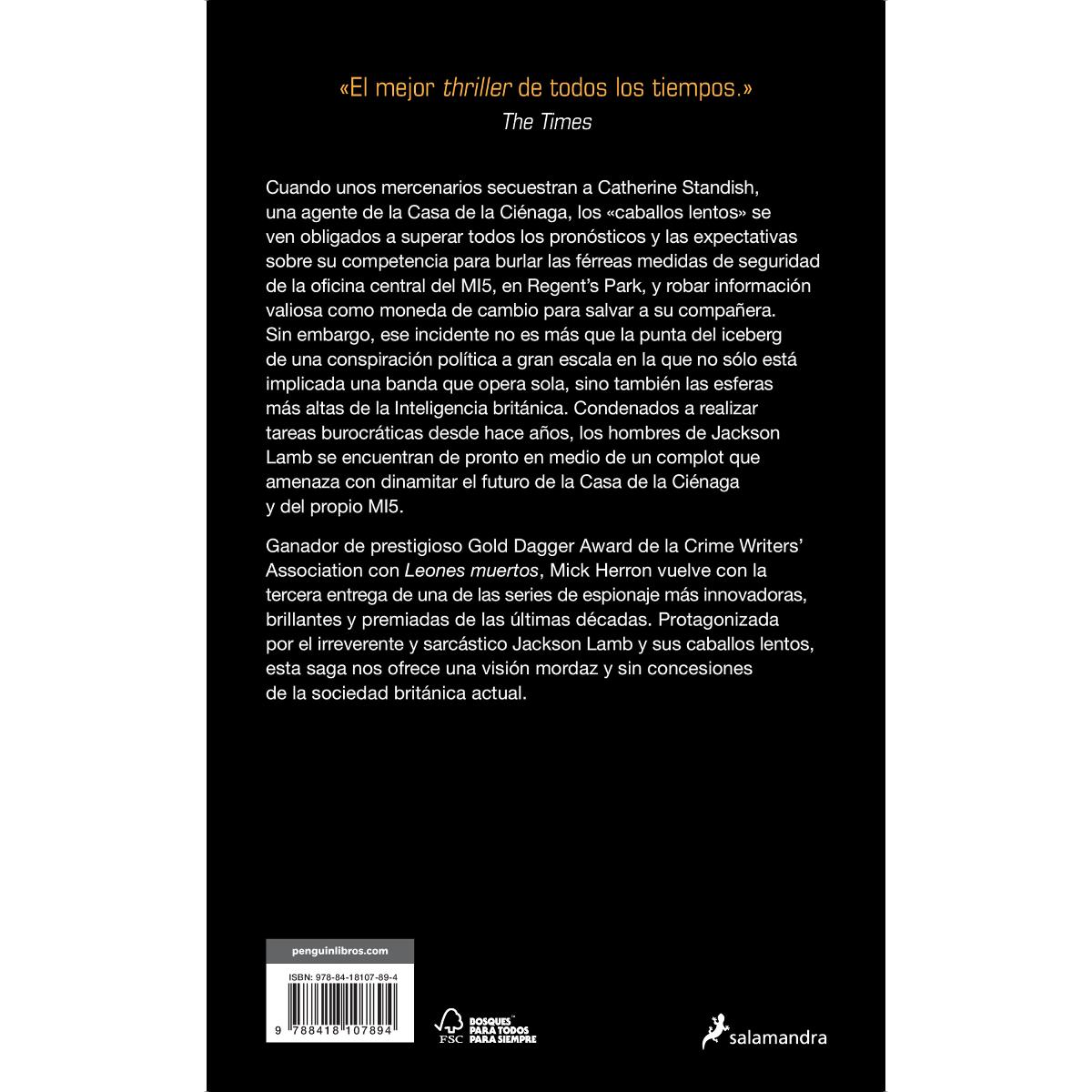 Tigres de verdad (Serie Slow Horses 3): Los thrillers en los que se inspira la serie de televisión (Capa mole) 2