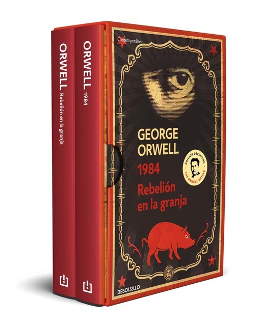 Imagen 0 de Pack George Orwell. Ediciones definitivas avaladas por The Orwell Estate: 1984 | Rebelión en la granja (Bolsillo) (Tapa blanda)