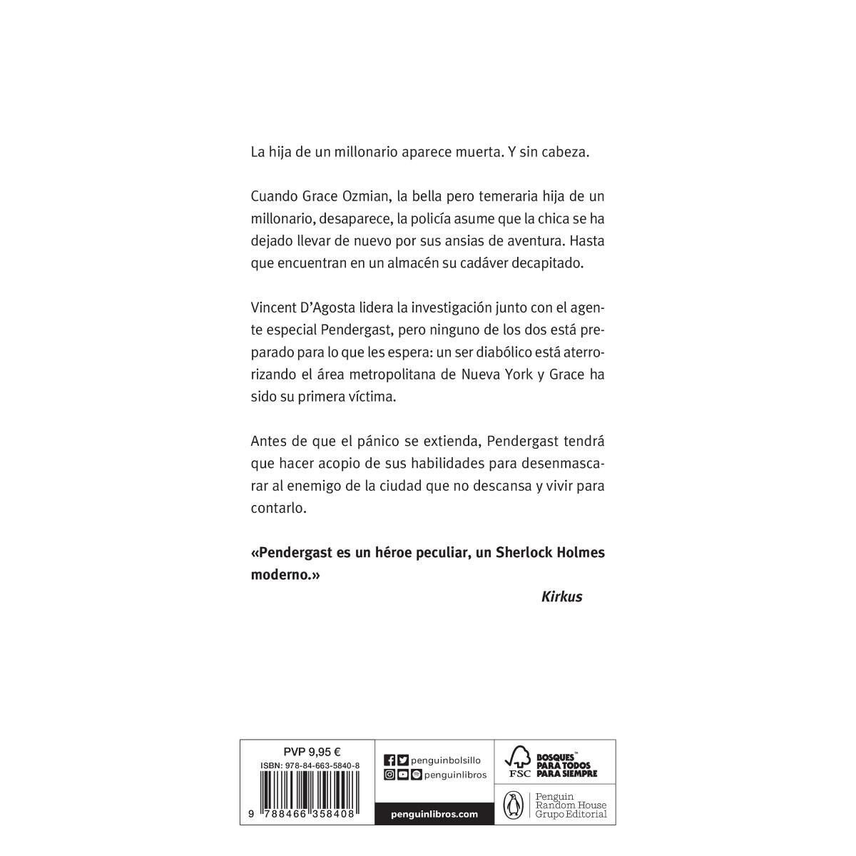 La ciudad que no descansa (Inspector Pendergast 17) (Capa mole) 2