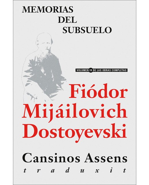 Imagen 0 de Memorias del subsuelo: Dostoevskiï, Fiodor Mijaïlovich (ISNI: 0000 0001 2146 2392) (Tapa blanda)