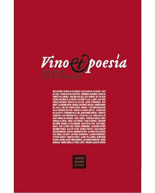 Imagen 0 de Vino & poesía (Tapa dura)