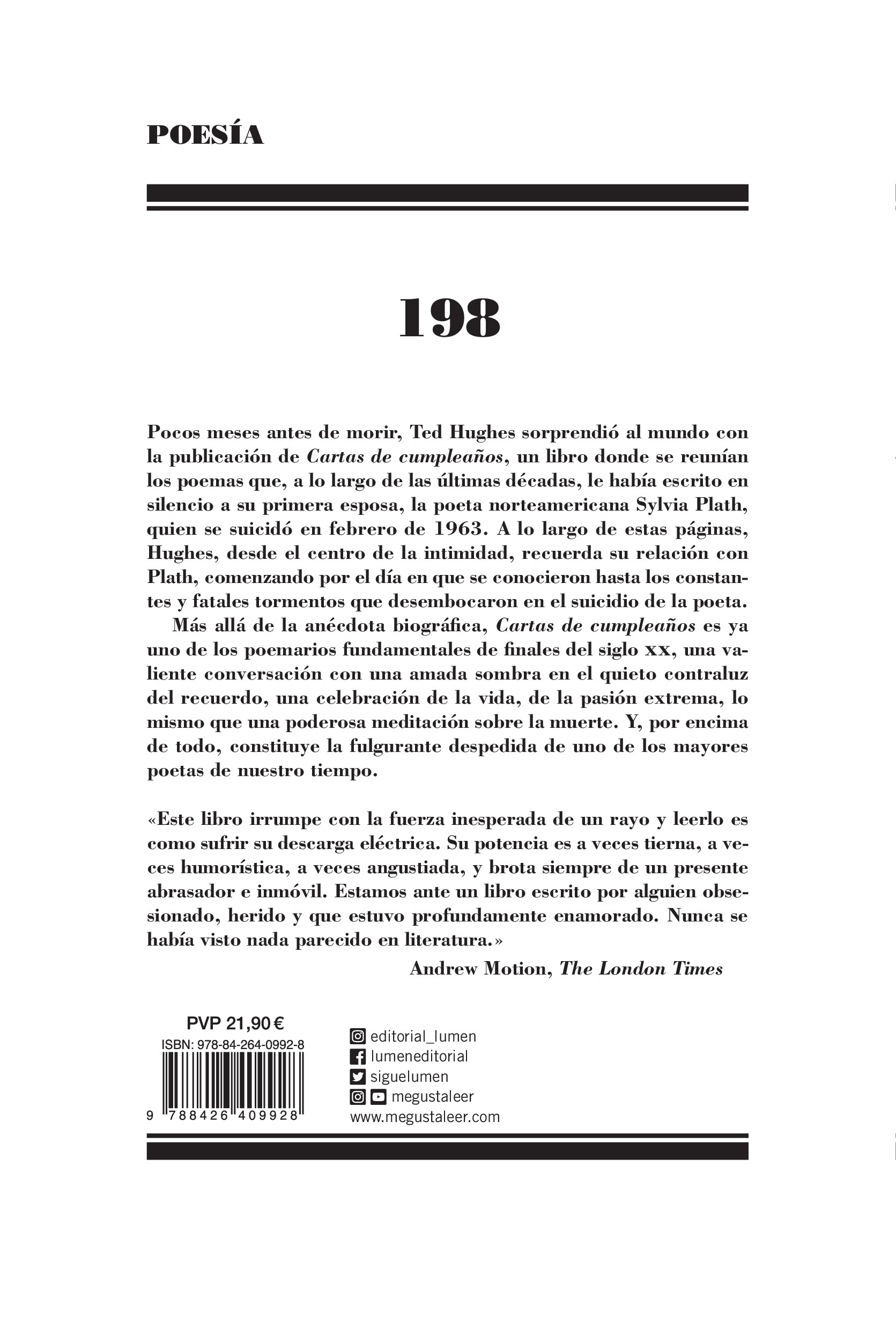 Cartas de cumpleaños: Cincuenta años de la desaparición de sylvia plath(Tapa dura) 2