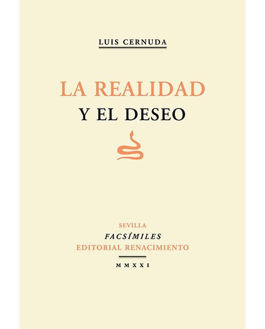 Imagen 1 de La realidad y el deseo (Tapa blanda)