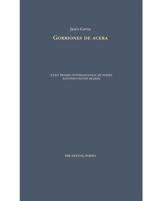 Gorriones de acera  (Tapa blanda con solapas) 1