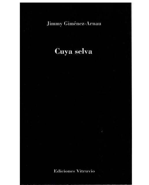 Imagen 0 de Cuya selva (Tapa blanda)