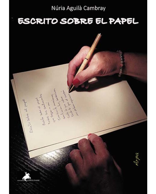 ESCRITO SOBRE EL PAPEL (Capa mole com abas) 1
