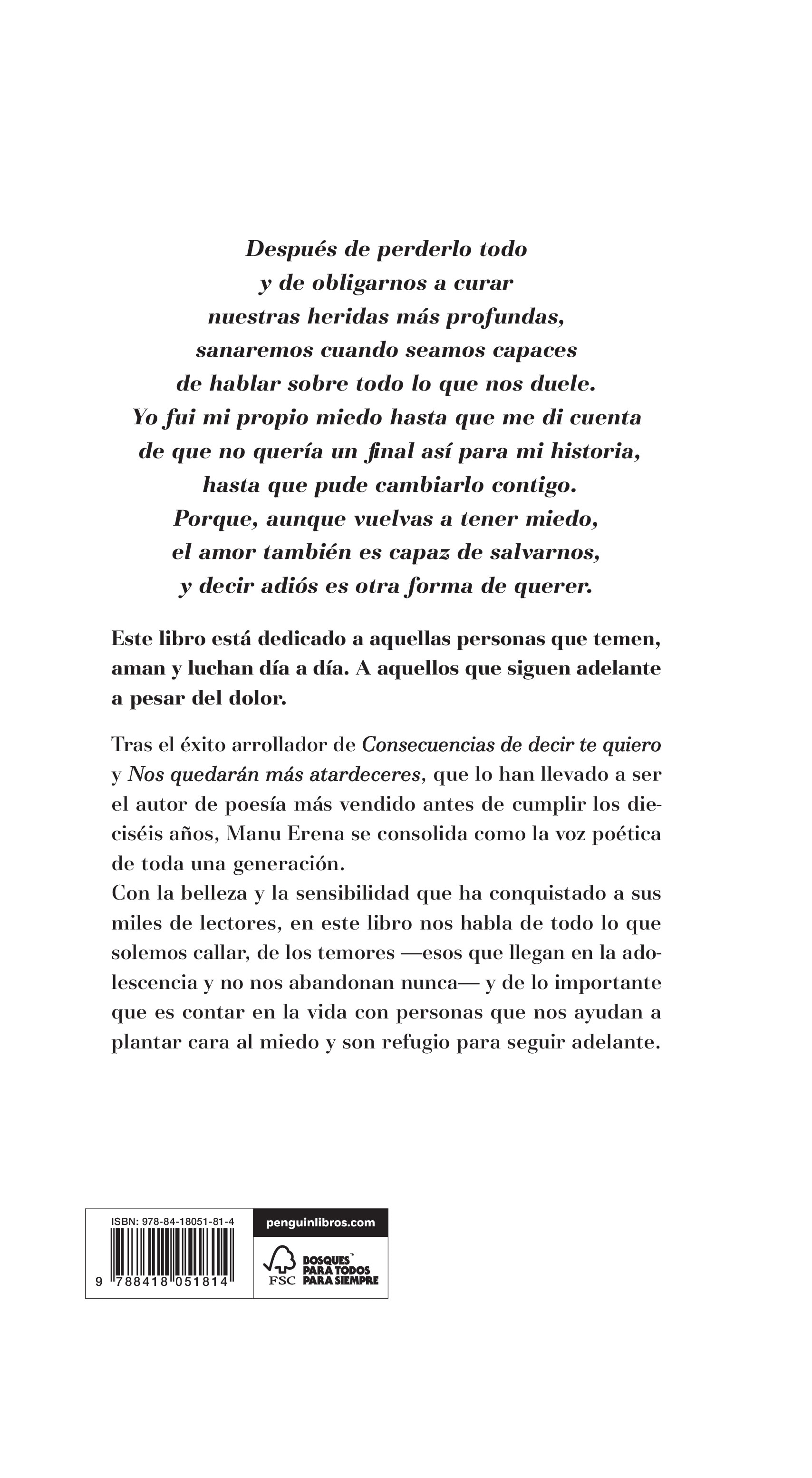 Aunque vuelvas a tener miedo (Tapa dura) 2