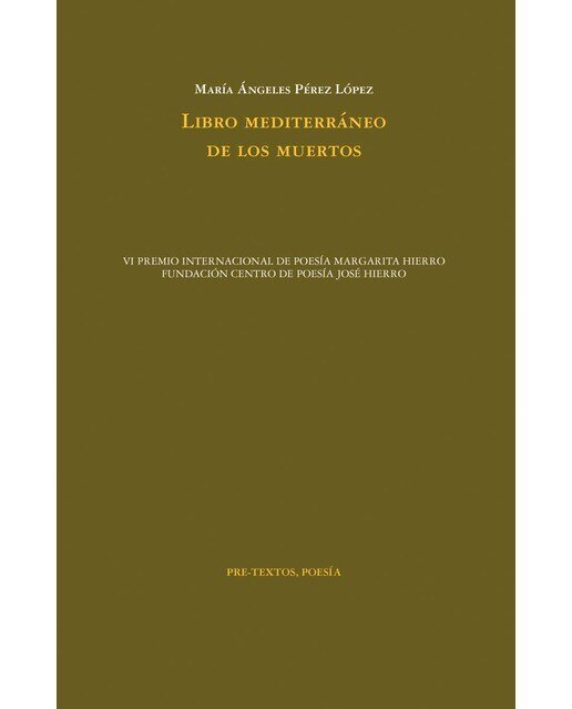Imagen 0 de Libro mediterráneo de los muertos  (Tapa blanda con solapas)