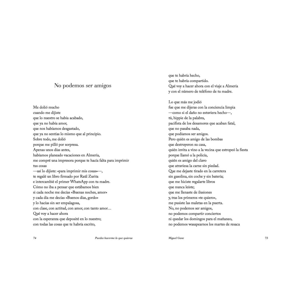 Puedes hacerme lo que quieras  (Tapa blanda) 4