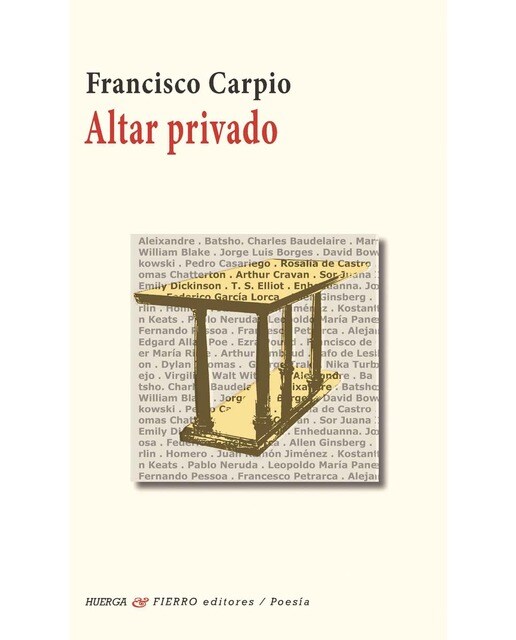 Imagen 0 de Altar privado (Tapa blanda con solapas)