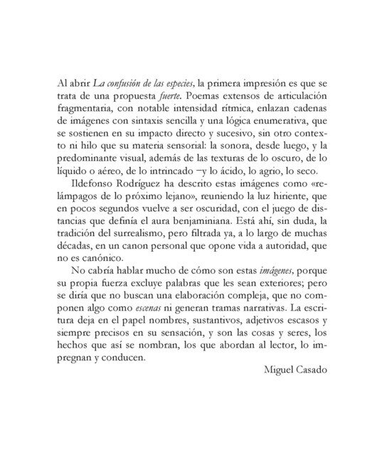 Imagen 2 de La confusión de las especies