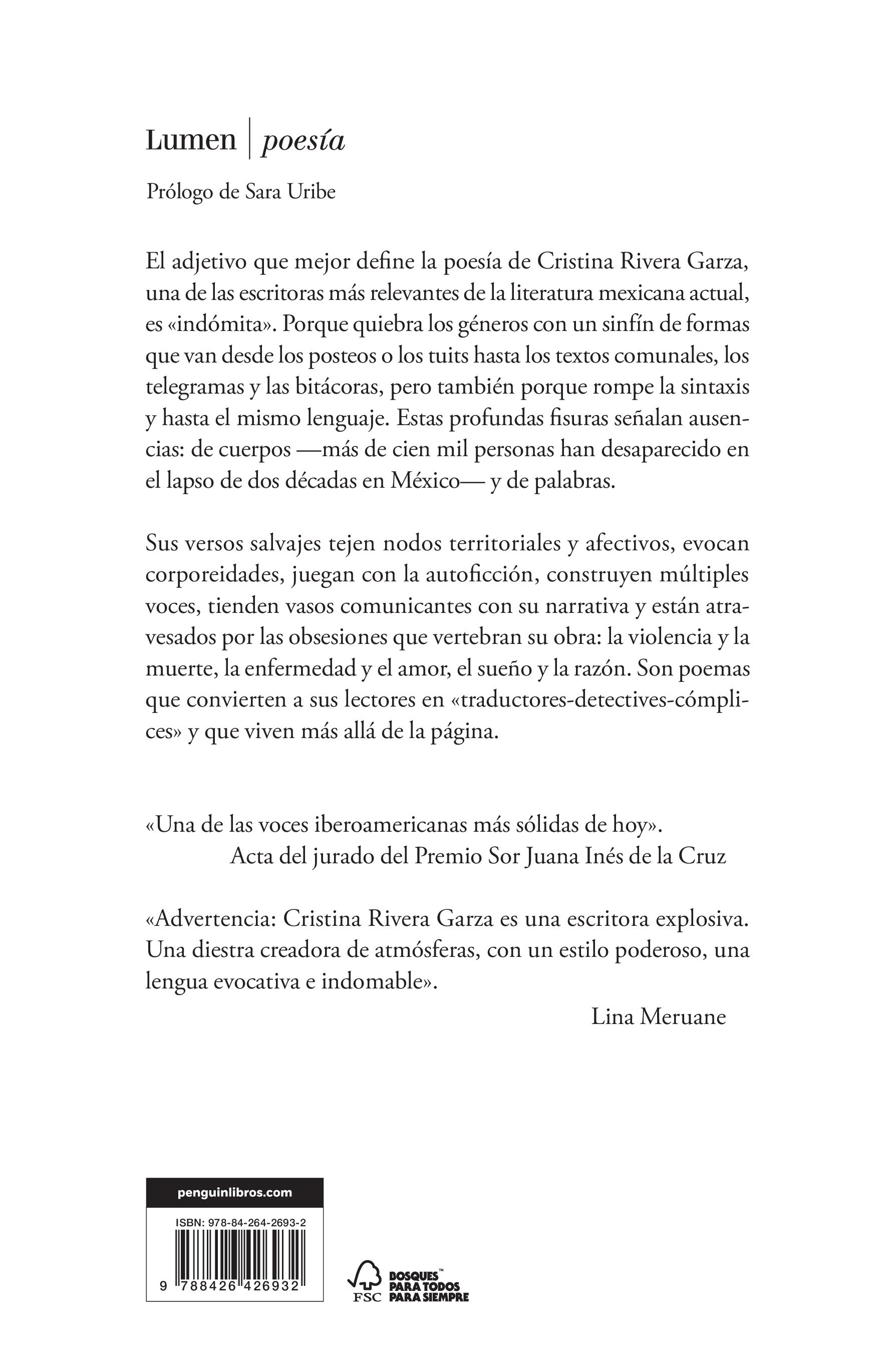 Me llamo cuerpo que no está. Poesía completa (Tapa blanda) 2