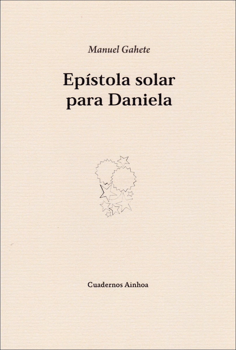 Imagen 1 de Epístola solar para daniela (Tapa blanda)
