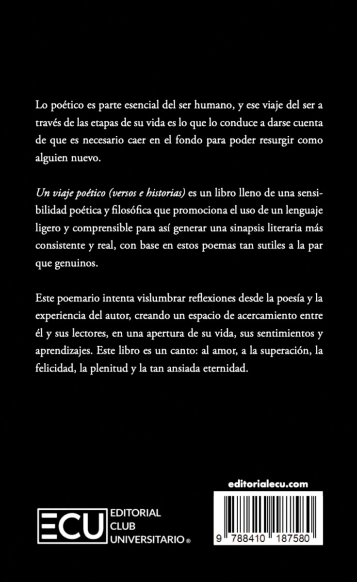 Un viaje poético. Versos e historias (Capa mole) 2