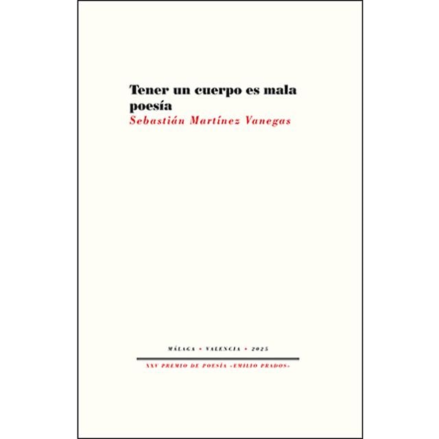 Tener un cuerpo es mala poesía (Capa mole com abas) 1