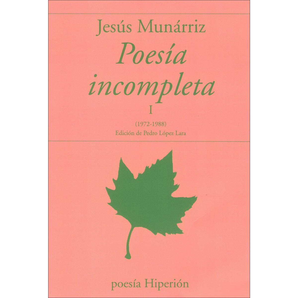 Poesía incompleta i 1