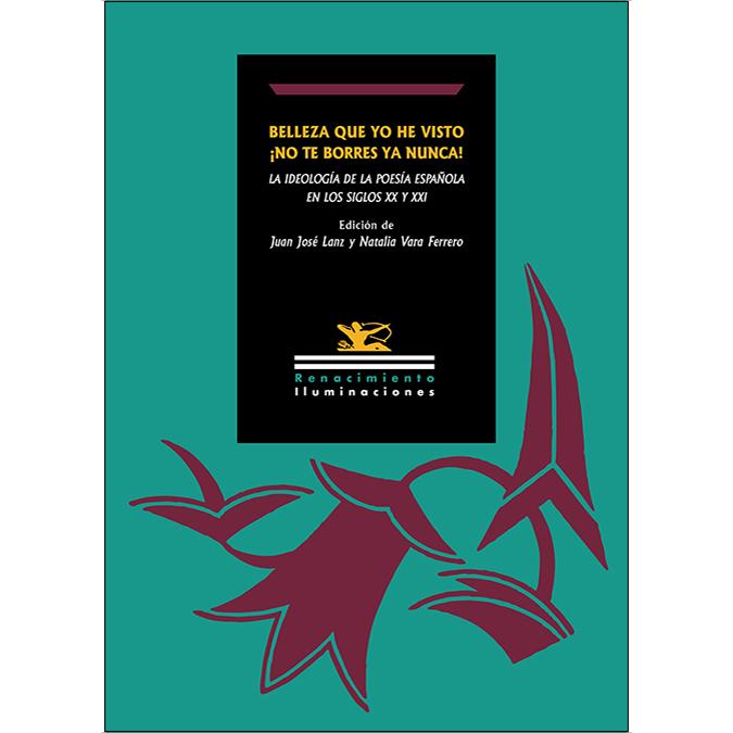 Belleza que yo he visto ¡no te borres ya nunca!: La ideología de la poesía española en los siglos XX y XXI (Capa mole) 1