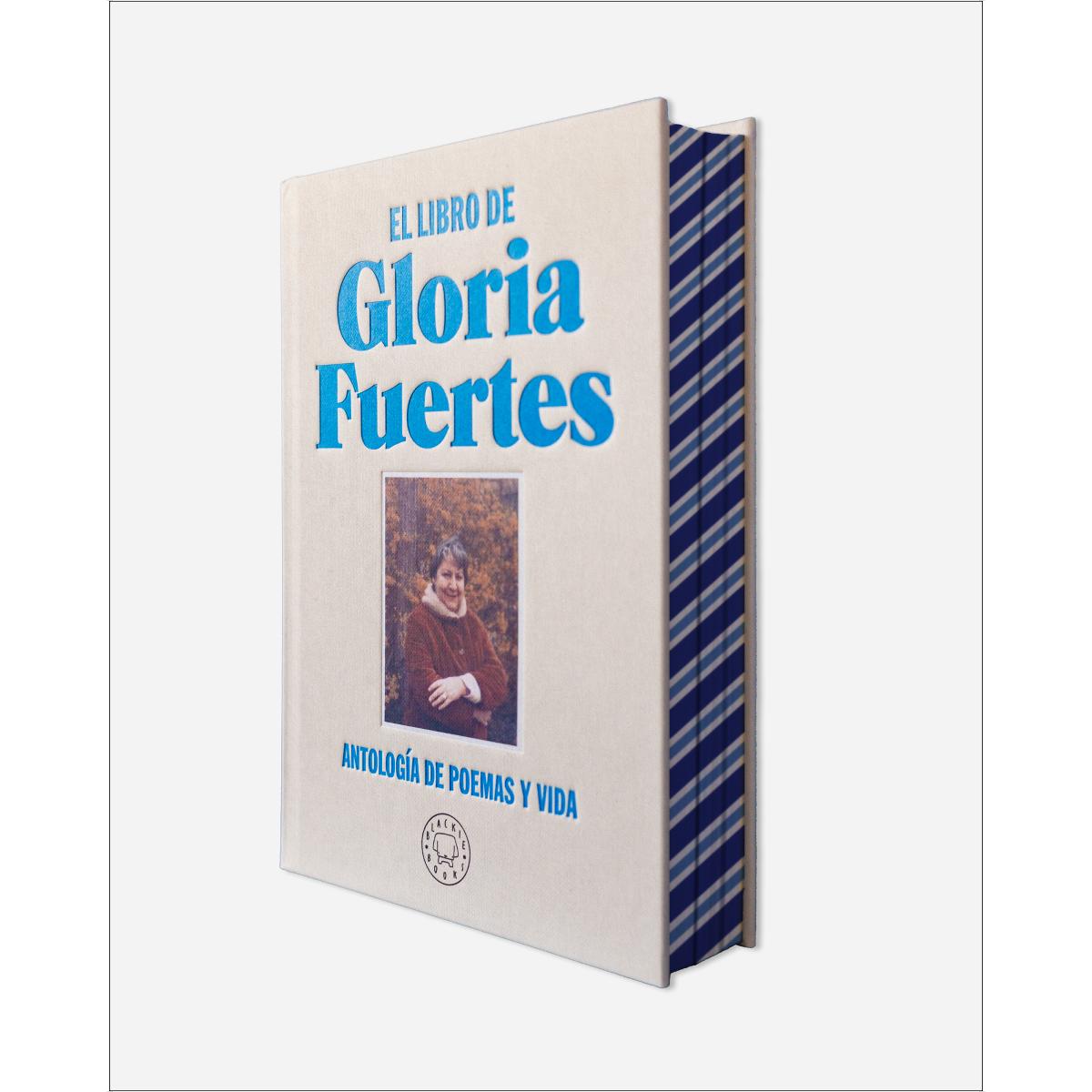 Imagem 0 de El libro de Gloria Fuertes. Edición especial en tela y cantos pintados: Antología de poemas y vida (Capa dura)