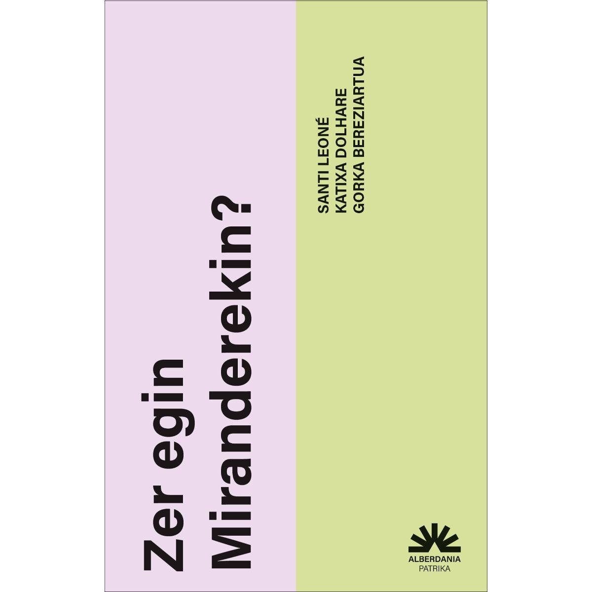 Zer egin Miranderekin? (Capa mole com abas) 1