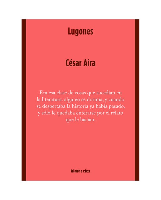Imagen 0 de Lugones (Tapa blanda)
